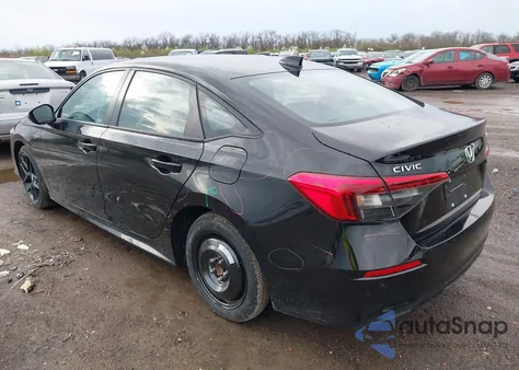 2023 Honda Civic Sport z USA, uszkodzony, nr VIN 2HGFE2F55PH516596